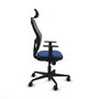 Chaise de Bureau avec Appui-tête Piqueras y Crespo 1D036N2 Blue marine