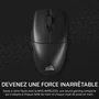Corsair M55 Wireless - Souris de jeu sans fil symétrique noire - Optique de précision, forme compacte