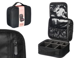 BERILO Nécessaire de cosmétique compartimenté Noir