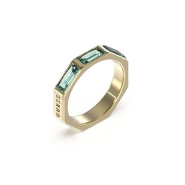 Guess Bague JUBR03174JWYGAQ52 Dorée Taille 52