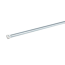 HERRAJES ALK Tige pour tringle de verrouillage Ø8 mm, 1,25 m, Zincée