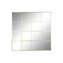 Miroir mural Home ESPRIT Doré Fenêtre 122 x 1 x 122 cm