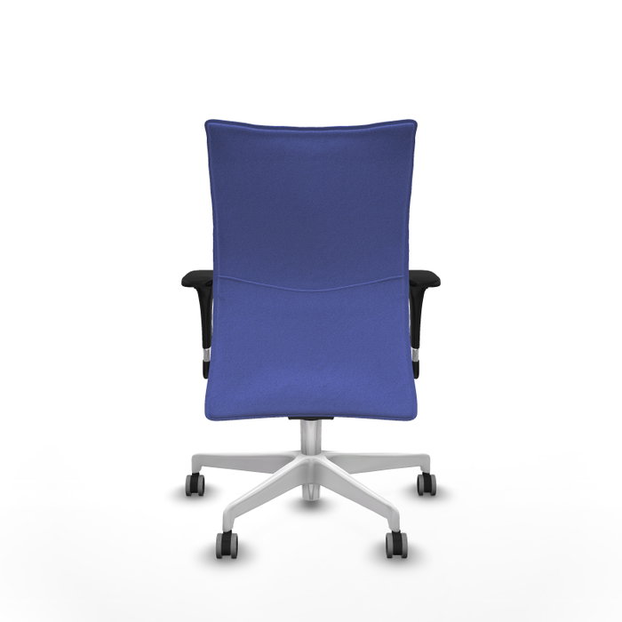 Piqueras Y Crespo Chaise de bureau Albacete bleu clair avec mécanisme synchrone et bras 1D