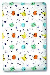 Halantex Drap-housse Pokémon Head 90 x 200 cm