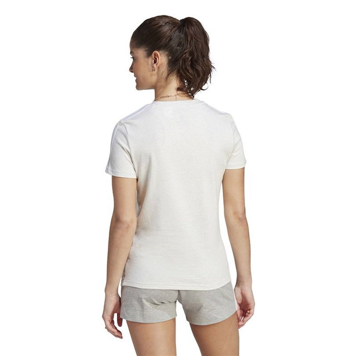 T-shirt à manches courtes femme Adidas 3S Blanc