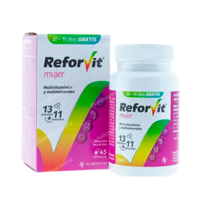 Aurovitas Reforvit - Complément alimentaire pour femmes - 45 comprimés Aurovitas Reforvit - Complément alimentaire pour femmes - 45 comprimés