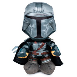 Disney Peluche Star Wars Mandalorian The Warrior 25 cm - Peluche Mandalorian Star Wars