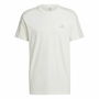 T-shirt à manches courtes homme Adidas Essentials 3 Bandas Blanc L