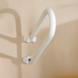 Lifetime Poignée de Sécurité pour Salle de Bains Giratoire Blanche