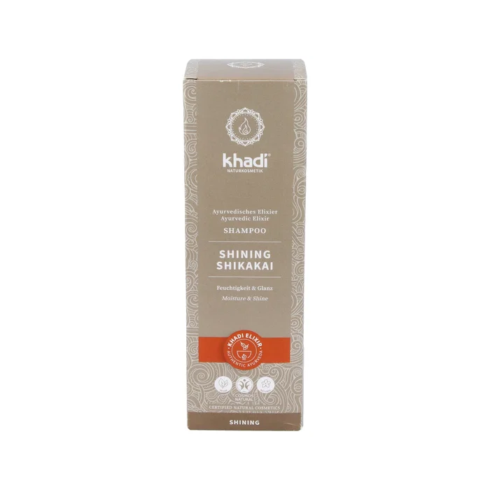 KHADI Champú Shikakai-Brillo 200ml KHADI Champú Shikakai-Brillo 200ml