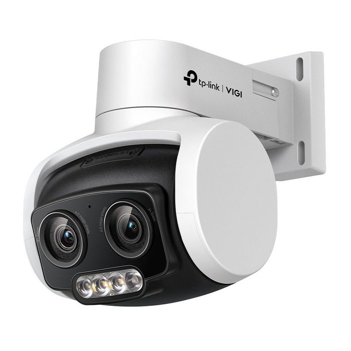 TP-LINK C540V Caméra de surveillance extérieure IP VIGI, 5MP, vision nocturne couleur, détection intelligente, résistante aux intempéries, couleur blanche