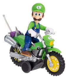 Super Mario Galaxy, le film figurine avec Moto à Rétrofriction Luigi 6 cm