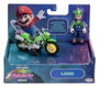 Super Mario Galaxy, le film figurine avec Moto à Rétrofriction Luigi 6 cm