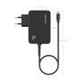 Chargeur mural Aisens ASCH-1PD90WL034-BK Noir Multicouleur 95 W 90 W