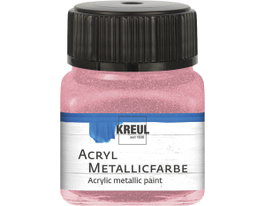 Kreul Peinture acrylique métallique rose 20ml