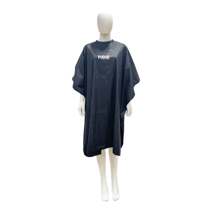 Fudge Professional Cape de coiffure en textile Noir Fudge Professional Cape de coiffure en textile Noir