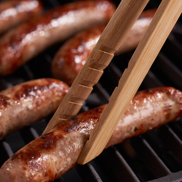 Dangrill Pinces Saucisse BBQ Bambú