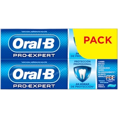 Oral-B Pro-Expert Protection Professionnelle Dentifrice, Pack de 2 x 75 ml