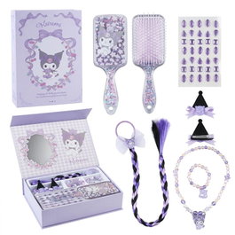 Cerdá Set de beauté avec boîte d'accessoires Hello Kitty et Kuromi, Purple