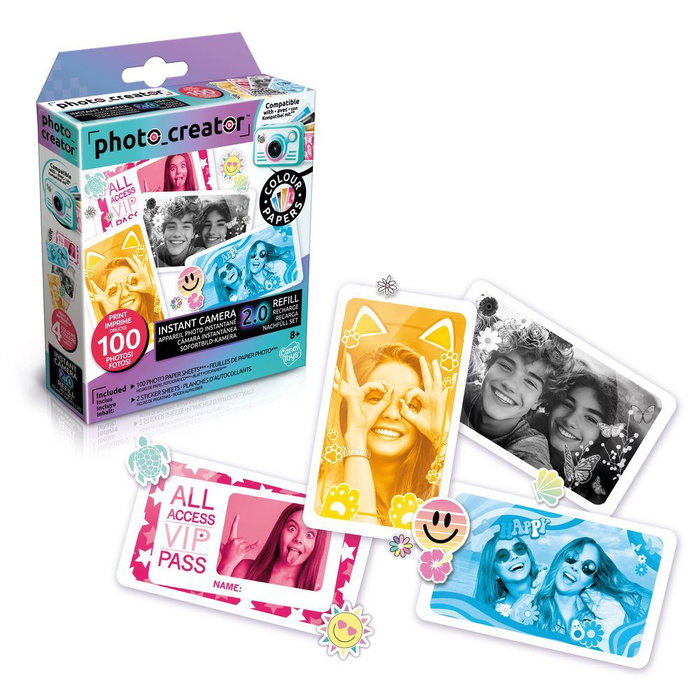 Canal Toys Recharge pour Appareil Instantané Creator - 100 Photos