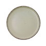 Quid Plato Llano Cerámica Duna Verde 26,5x2,8 cm (6 Unidades)
