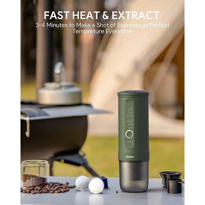 OutIn Nano Machine Espresso verte OutIn Nano Machine Espresso verte