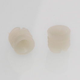 HERRAJES ALK Taco Nylon 8x8 pour fixation Ø3,4mm