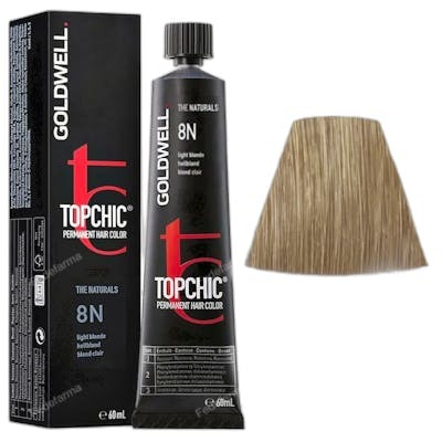 Goldwell TopChic Teinture permanente 8N Light Blonde Goldwell TopChic Teinture permanente 8N Light Blonde