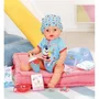 Poupée bébé garçon Baby Born Magic Boy Zapf Creation 43 cm - Mange, boit, pleure, dort, utilise le pot avec 11 accessoires - Dès 3 ans