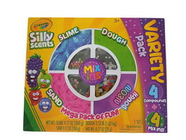 Crayola - Mega Pack d'Activités Créatives pour Enfants avec 4 Ateliers Différents - Loisirs à partir de 3 Ans