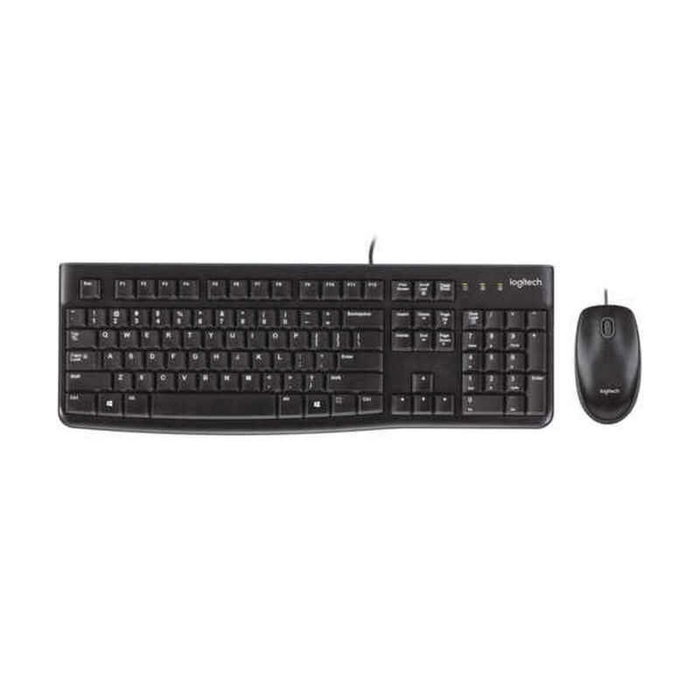 Logitech MK120 Combo Clavier et Souris USB - Disposition Anglais UK