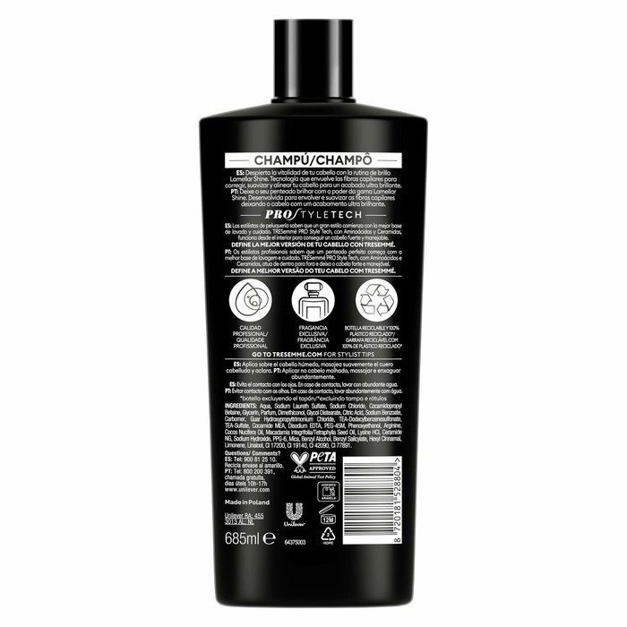 Tresemme Lamellar Shine Shampoing Ultra Brillance 685 ml