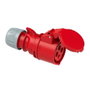 Socle de prise Solera 903144a 3P+T CETAC Aérienne Rouge 32 A IP44