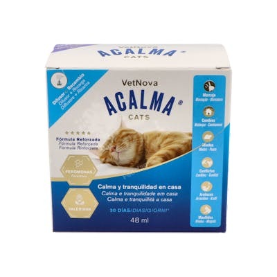VETNOVA VET ACALMA GATOS Recharge Diffuseur 48 ml VETNOVA VET ACALMA GATOS Recharge Diffuseur 48 ml