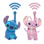 LEXIBOOK Walkie-talkies Disney Stitch & Angel - Communication jusqu'à 500 m, 2 canaux, clips amovibles - Pour enfants dès 3 ans