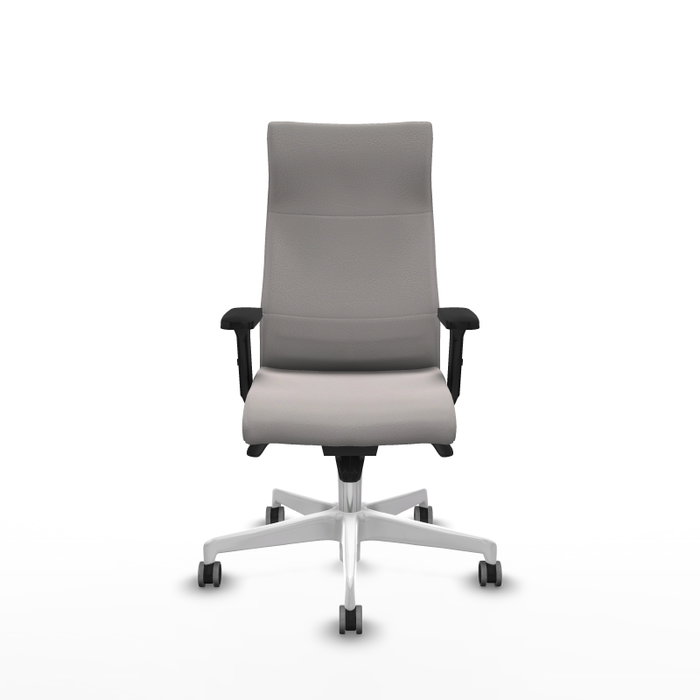 Piqueras Y Crespo Fauteuil Albacete, Similicuir Blanc, Mécanisme Synchrone, Accoudoirs 2D Piqueras Y Crespo Fauteuil Albacete, Similicuir Blanc, Mécanisme Synchrone, Accoudoirs 2D