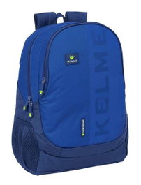 Kelme Mochila Adapt.Carro "Blue" 32x44x16cm Sac à dos avec roulettes pour enfant dès 3 ans