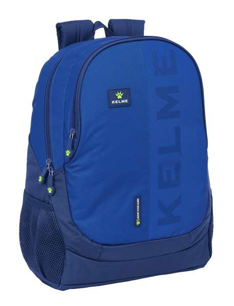 Kelme Mochila Adapt.Carro "Blue" 32x44x16cm Sac à dos avec roulettes pour enfant dès 3 ans Kelme Mochila Adapt.Carro "Blue" 32x44x16cm Sac à dos avec roulettes pour enfant dès 3 ans