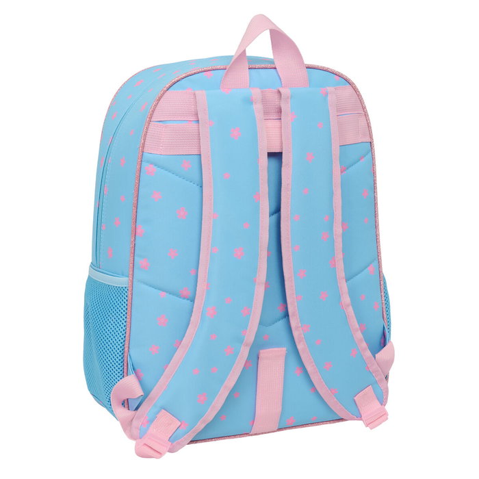 Cartable Lilo & Stitch Happy Bleu ciel 33 x 42 x 14 cm Cartable Lilo & Stitch Happy Bleu ciel 33 x 42 x 14 cm