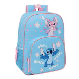 Cartable Lilo & Stitch Happy Bleu ciel 33 x 42 x 14 cm