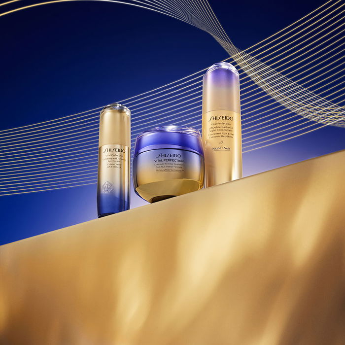 Shiseido Vital Perfection Soin Raffermissant de Nuit - Crème anti-âge, raffermit, réduit les rides, 50 ml