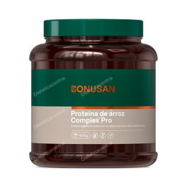 Bonusan Protéine de Riz Plus Complex Pro Poudre Saveur Vanille 500g
