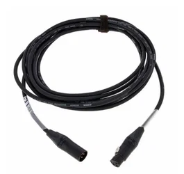 CORDIAL Câble Microphone XLR 5 m Doré