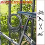 Master Lock - Antivol pour vélo avec câble en acier torsadé 1.8 m - Modèle 8120EURDPRO - Cadenas à code programmable - Noir