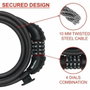 Master Lock 8120EURDPRO Antivol pour vélo avec câble 1,8 m