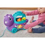 Fisher-Price - Triceratops à traîner Hnr52 - Jouet dino éducatif avec sons, chansons et œufs colorés amovibles - Version multilingue