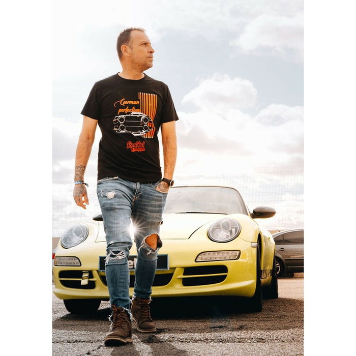 Radikal Revolution T-shirt German Perfection Noire Taille S Radikal Revolution T-shirt German Perfection Noire Taille S