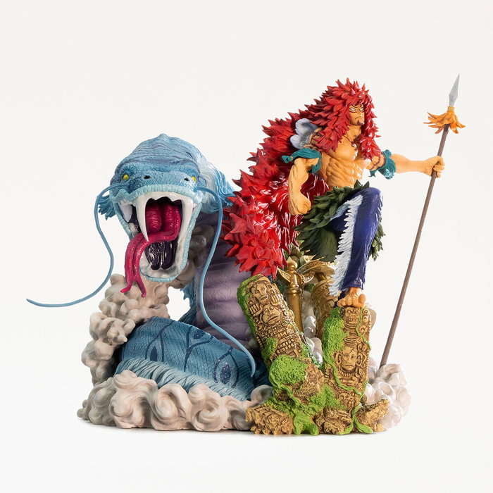 Banpresto Ichibansho One Piece - Figurine Kalgara 22 cm, Personnage de Skypiea, Guerrier Shandia, Collectible +15 ans