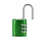 Abus Cadenas à combinaison 145/30, 3 chiffres, Aluminium vert