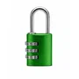 Abus Cadenas à combinaison 145/30, 3 chiffres, Aluminium vert